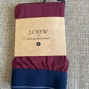 J Crew Mens knit boxer shorts size S